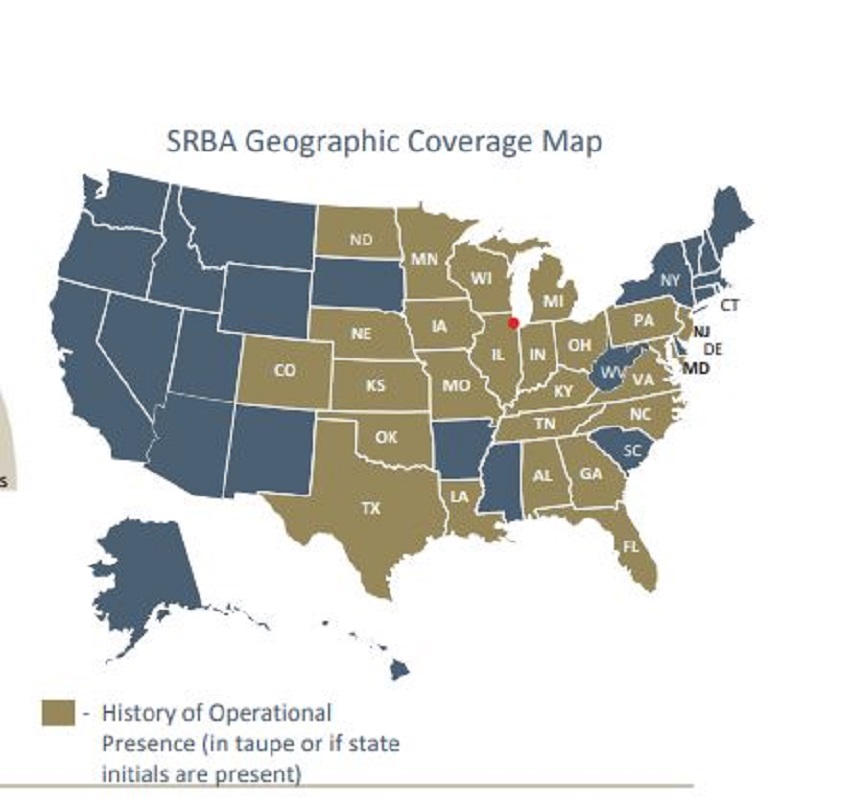 Services Coverage Map